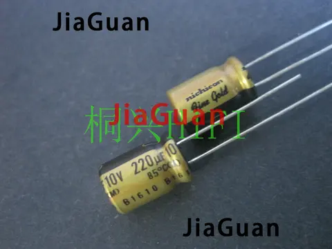 NICHICON FG 220 мкФ 10 В аудио конденсаторы