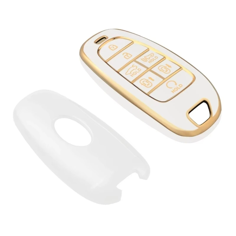M68B TPU Car Cover 7 Buttons Remote Case Sleeve Quick Installation