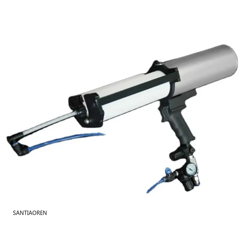 

2025High Quality 1500ml 1:1 Cartridge Air / Pneumatic Caulking Gun for Spraying or Coating