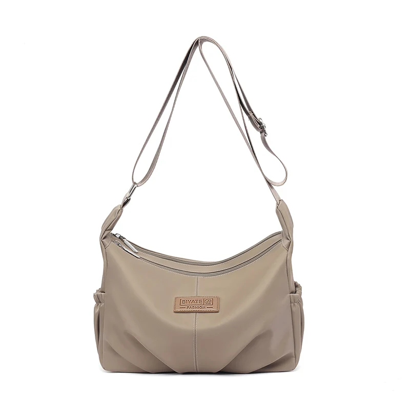 

New Style Women's Bag - Oxford Cloth Shoulder Bag Crossbody Bag Versatile And Casual Plain-Colored Mother Bag
