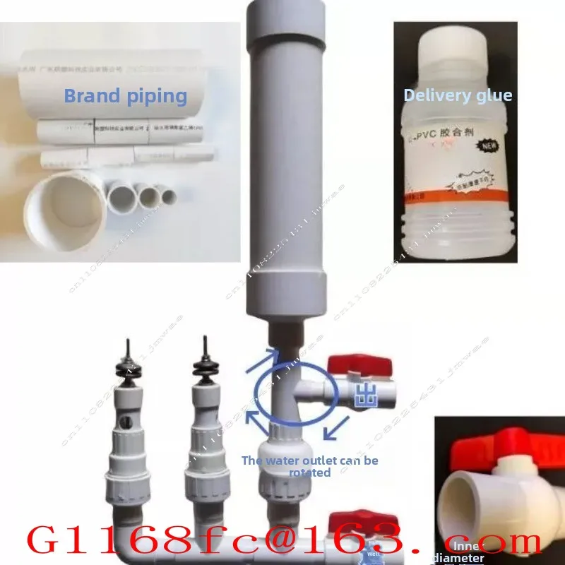 Self-pickup Water Without Oil or Electricity PVC Water Hammer Pump