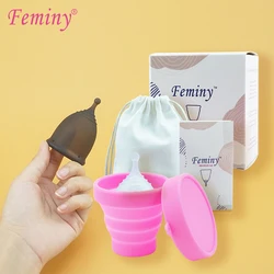 Soft Silicone Menstrual Cup Vaginal Bowl Women's Menstruation Period Collector Hypoallergenic Certified Copa Menstrual XS