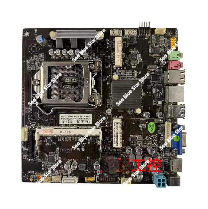 Industrial Control Main Board H81IPC 4th Generation CPU All-in-one Main Board DDR3 Second-hand Disassembly Main Board