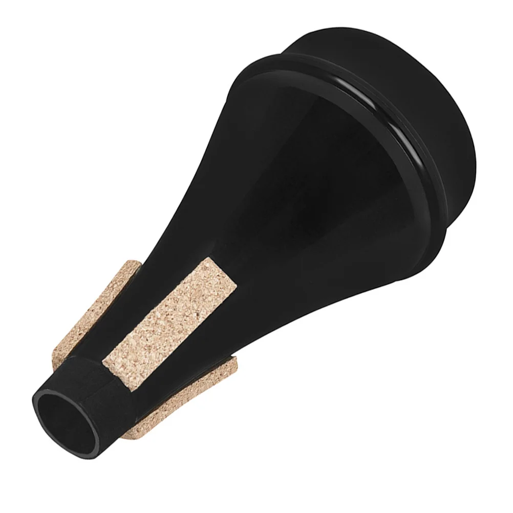 

Trumpet Mute For Beginners Small Horn Muffler Practice Plastic Straight Trumpet Accessories Instrument Mute