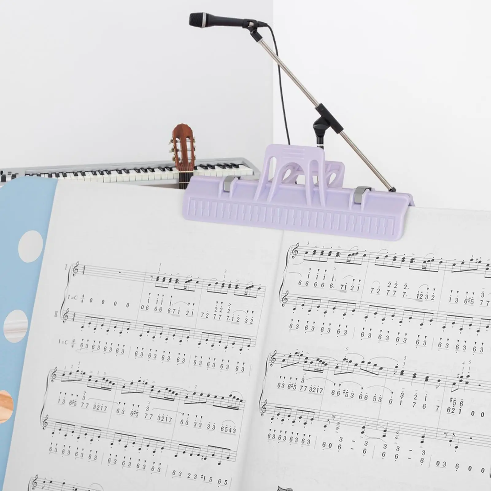 2x держатель для музыкальной книги, держатель для музыкальных страниц, держатель для музыкальных листов пианино для контрактов, документов, сертификатов