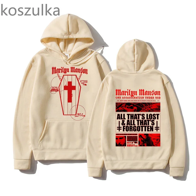 نموذج جديد 2025 يتميز بنمط مارلين مانسون في التسعينيات هذا الملابس العصرية غير الرسمية الفضفاضة ذات ملمس ناعم ومريح