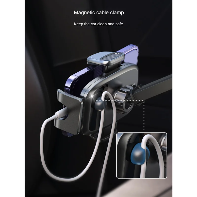 

ABKI-JOYROOM For Luminary Series Car Phone Holder Dashboard Suction Cup Car Universal Models Can Be Rotated Bracket Easy To Use