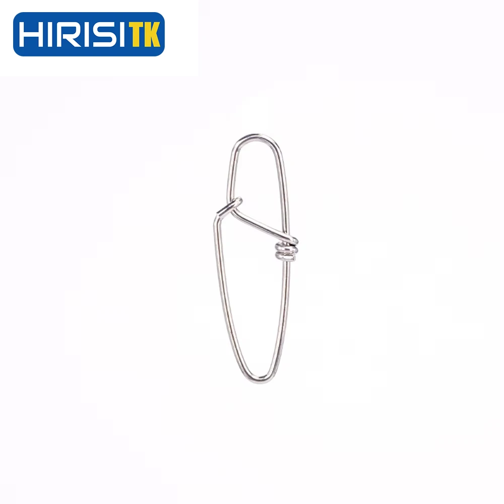 

HirisiTK Fishing Snap Bait Pin Duo Lock Link Quick Change Fishing Crankbait Clips Fast Snap Fishing Lure Connector Stainless