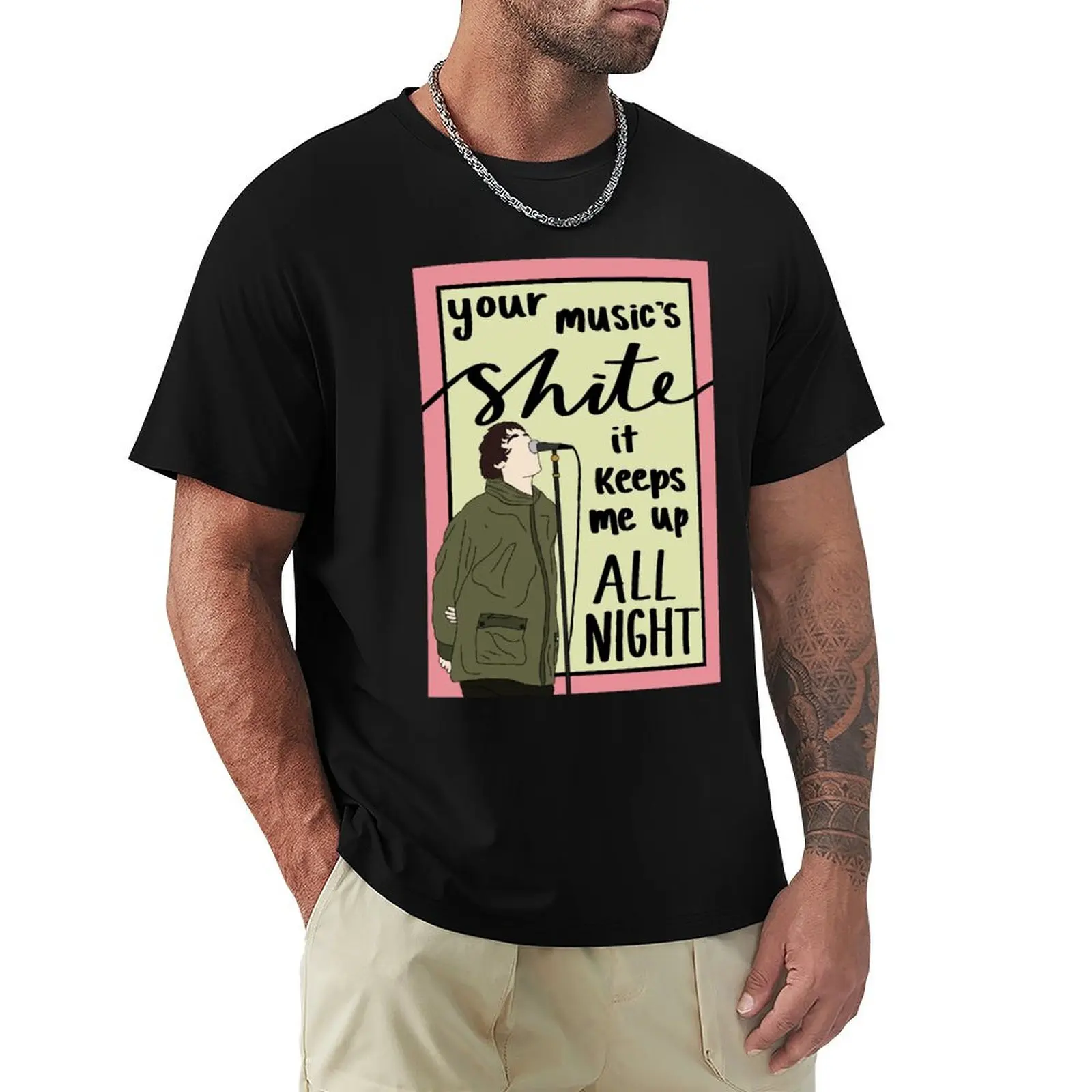 

Oasis Print T-Shirt Aesthetic clothing man clothes Men's t-shirts