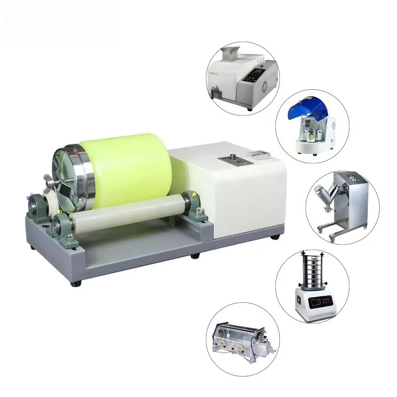 

MITR Cheap Dry Roller Jar Mill Simplex Type Single Position Micronized Metal Chemical Grinder Roller Ball Mill
