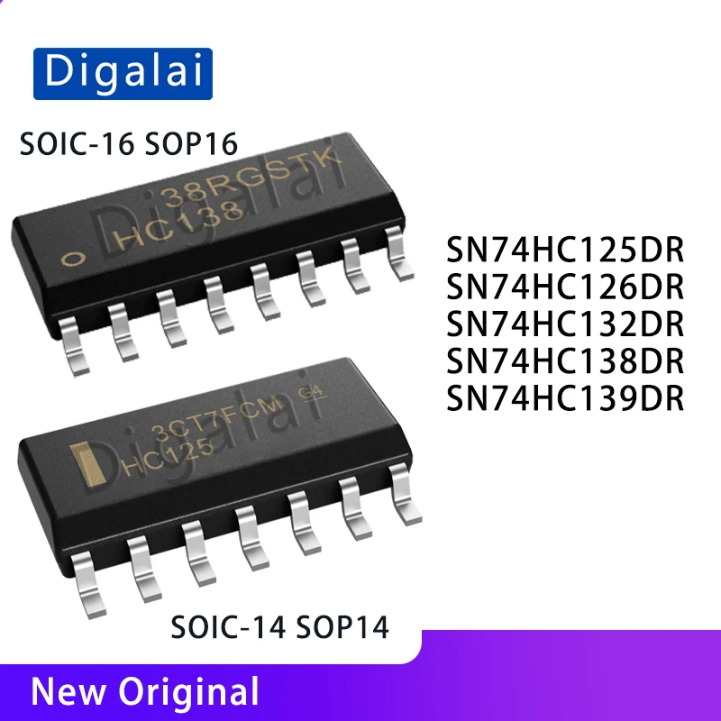SN74HC125DR SN74HC126DR SN74HC132DR SN74HC138DR SN74HC139DR