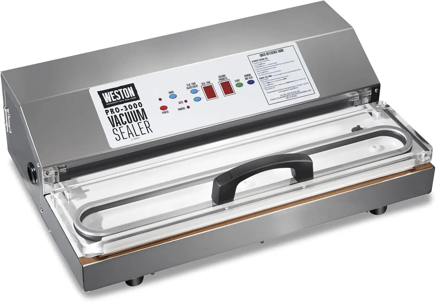 Brands Vacuum Sealer Machine for Food Preservation & Sous Vide, Extra-Wide Bar for Sealing Bags up to 15