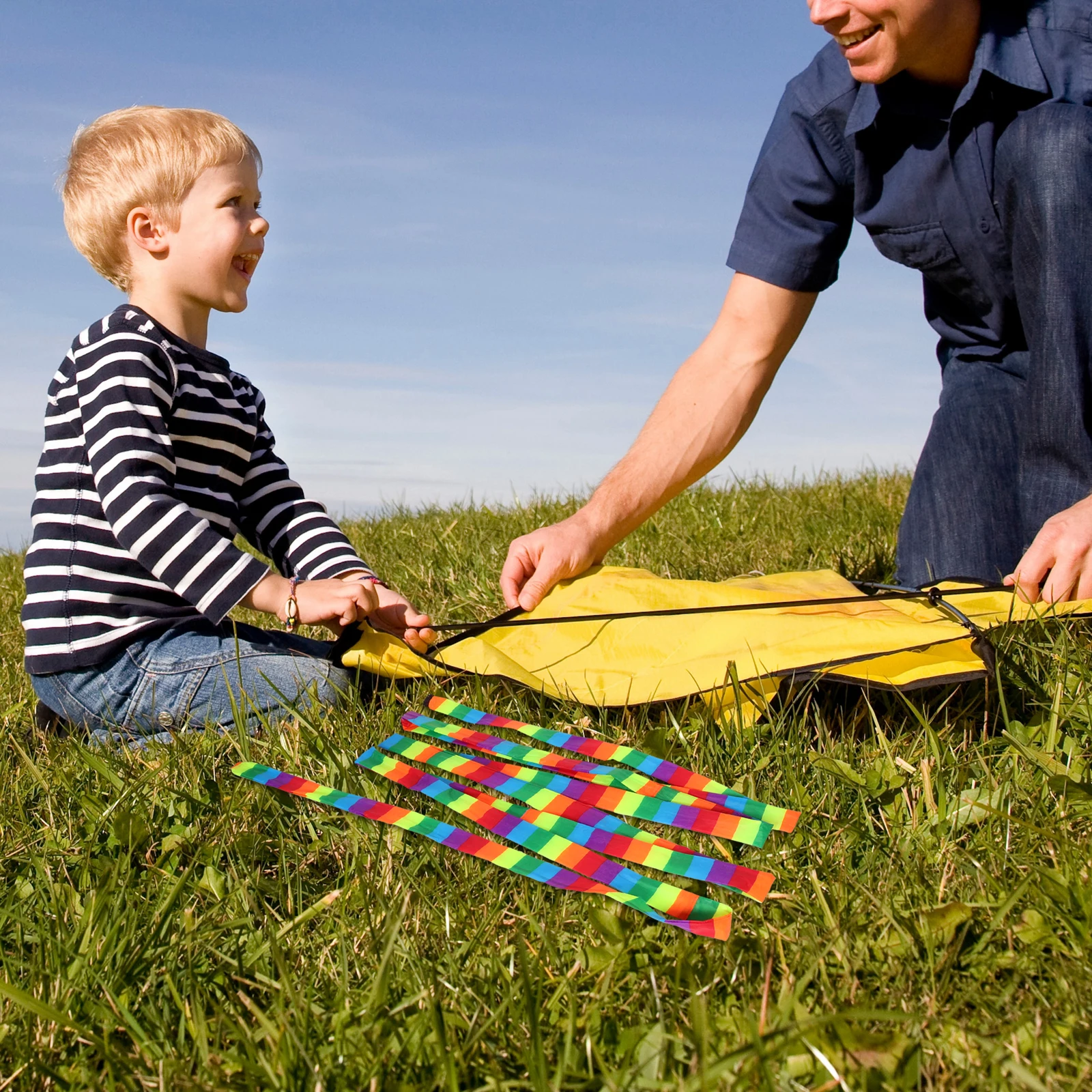 Rainbow Kite Tail Kleurrijke staarten voor accessoires Flying Kites Decor Doek Stof