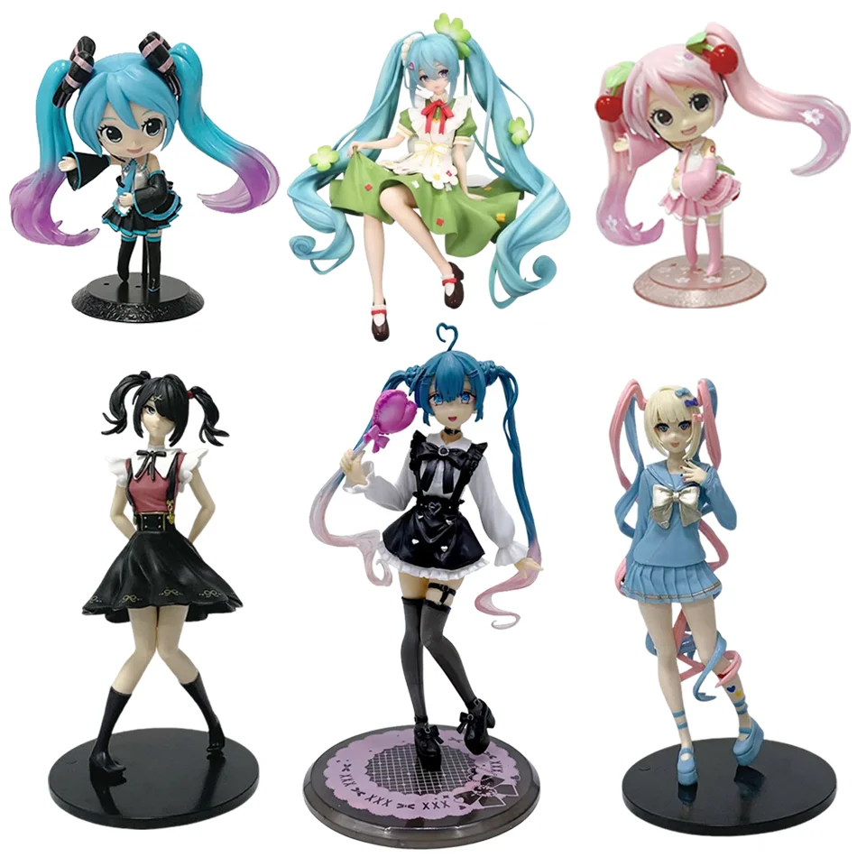 Op voorraad Nieuwe Anime Karakter Clover Noodle Press Collectible Figure Super Cute Anime Beauty Tangtang, Anime Merch Kerstcadeau