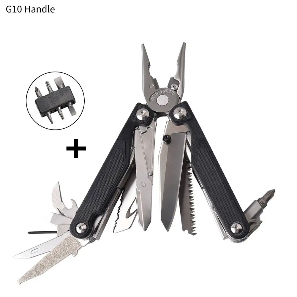 Daicamping DL30 DL301 DL7 Outdoor Camping EDC Zangen-Set Multifunktionales Multitool Hand-Multifunktionswerkzeug Faltbares Multitool-Kit
