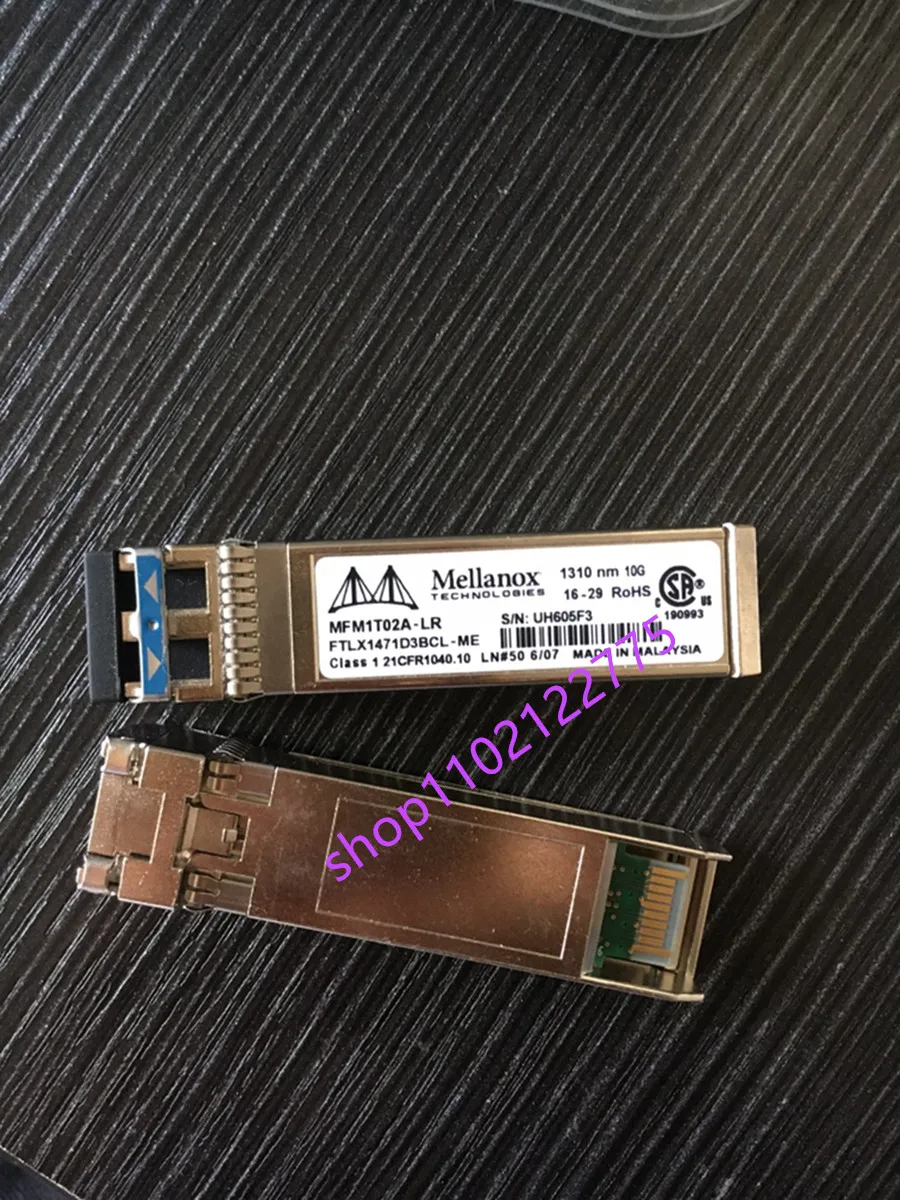 Mellanox sfp 10g lr/MFM1T02A-LR/FTLX1471D3BCL-ME/1310nm 10km mellanox Network adapter Switch Optical fiber module/10g fiber sfp