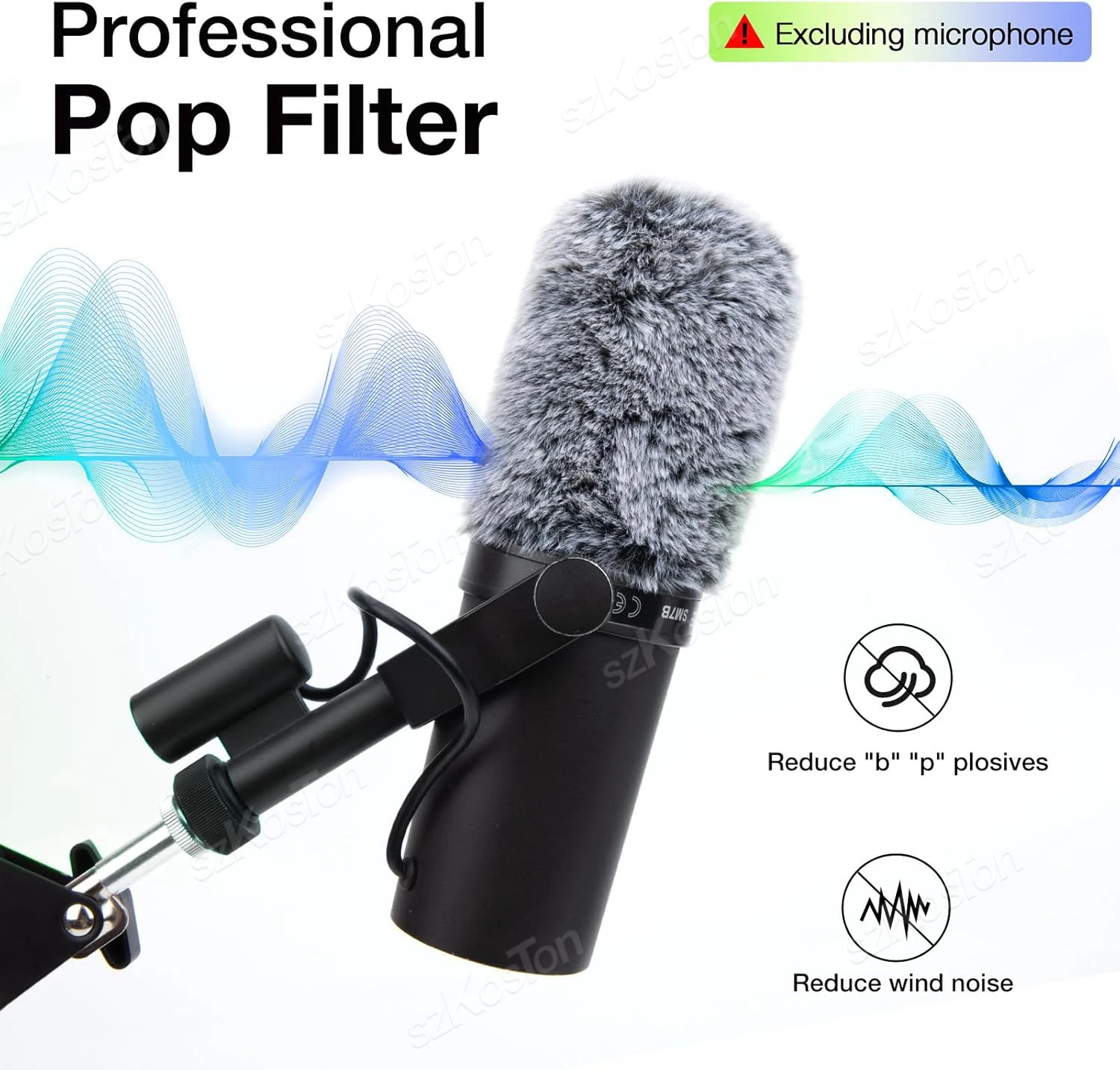 Поп-фильтр для микрофона Shure – обзор и цена Shure Mic Sm7B