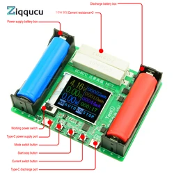 Type-C 18650 Battery Tester LCD Display Battery Capacity Tester MAh MWh Lithium Battery Digital Battery Power Detector Module