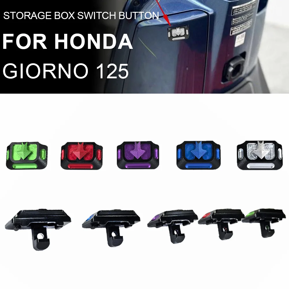 

For Honda Giorno 125 Giorno125 Motorcycle Front Storage Box Switch Button Decorative Cover Modification Accessories