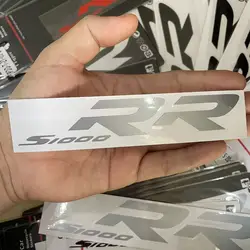 Motorcycle Reflective Stickers Waterproof Decorative Accessories For BMW S1000RR S1000 RR NEW Matte color LOGO Helmet Label Film