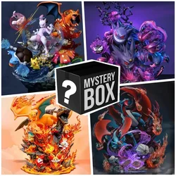 Pokémon Anime Figurka Blind Mystery Box Pikachu Charizard Gengar 10-30cm Figuras Grandes La Mejor Caja Sorpresa