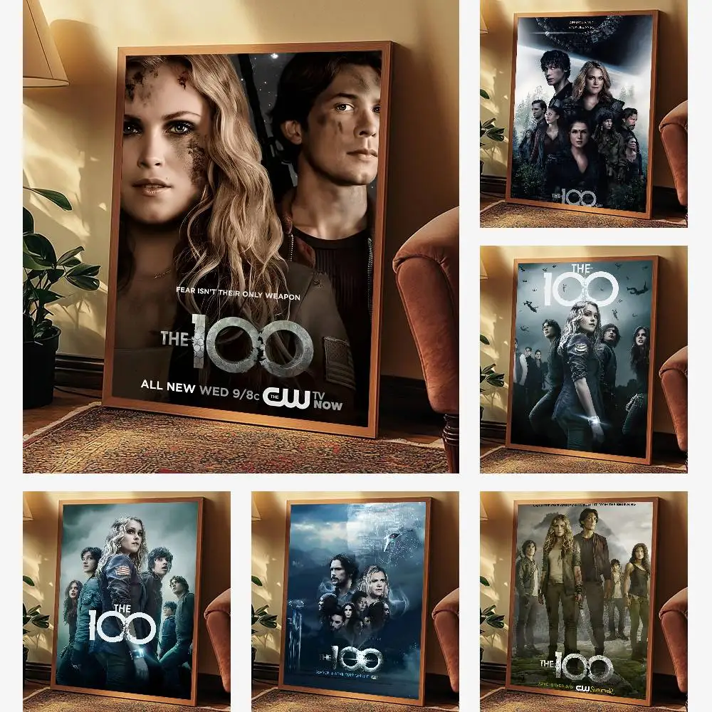 عرض المسلسل التلفزيوني للموسم 100 ملصق فني مع مطبوعات هدية تزيين غرفة النوم وغرفة المعيشة