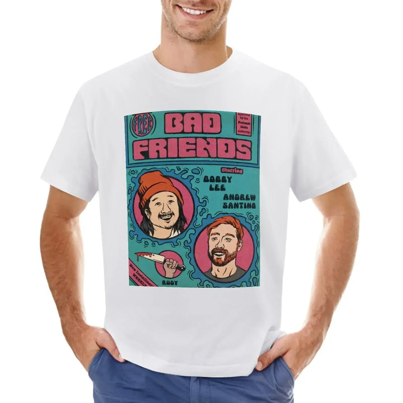 

Bad Friends T-shirt new edition funnys sweat shirts, men