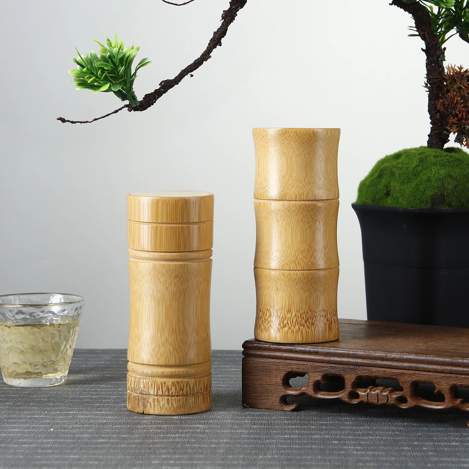Portable Bamboo Food Storage Box 2