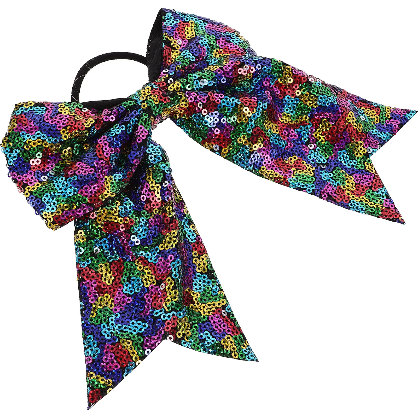 

2 Pcs Bowknot Ties Elastic Kids Girls Ponytail Holders Fabric Scrunchies Purple Hair Accessories Thin Hair Elastics Women Daily