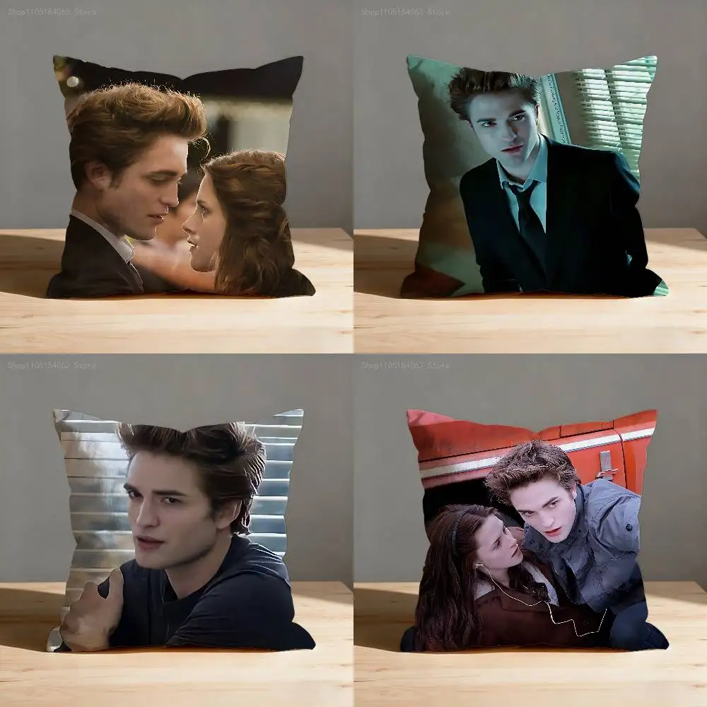 

T-Twilight Edward Throw Pillow Case For 45x45cm 40x40cm 30x30cm 50x50cm 55x55cm Square Home Pillowcase Case