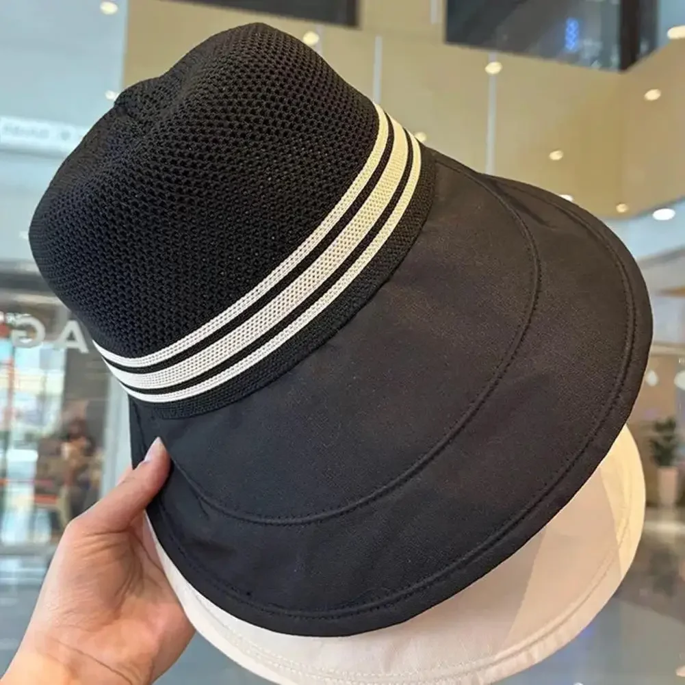 للنساء في الهواء الطلق قبعة بيسبول قابل للتعديل جوفاء تنفس واسعة حافة قبعة صيفية كبيرة حافة ظلة UV ProtectionCap