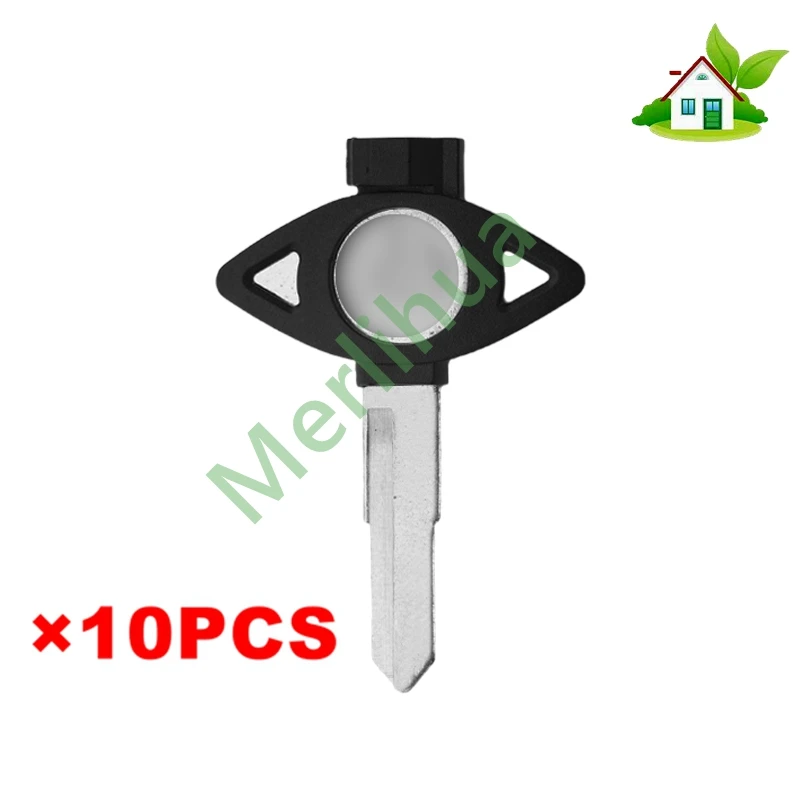 Yamaha motorcycle key, suitable for: Yamaha motorcycle key, short rubber head Yamaha key blank, left slot / right slot