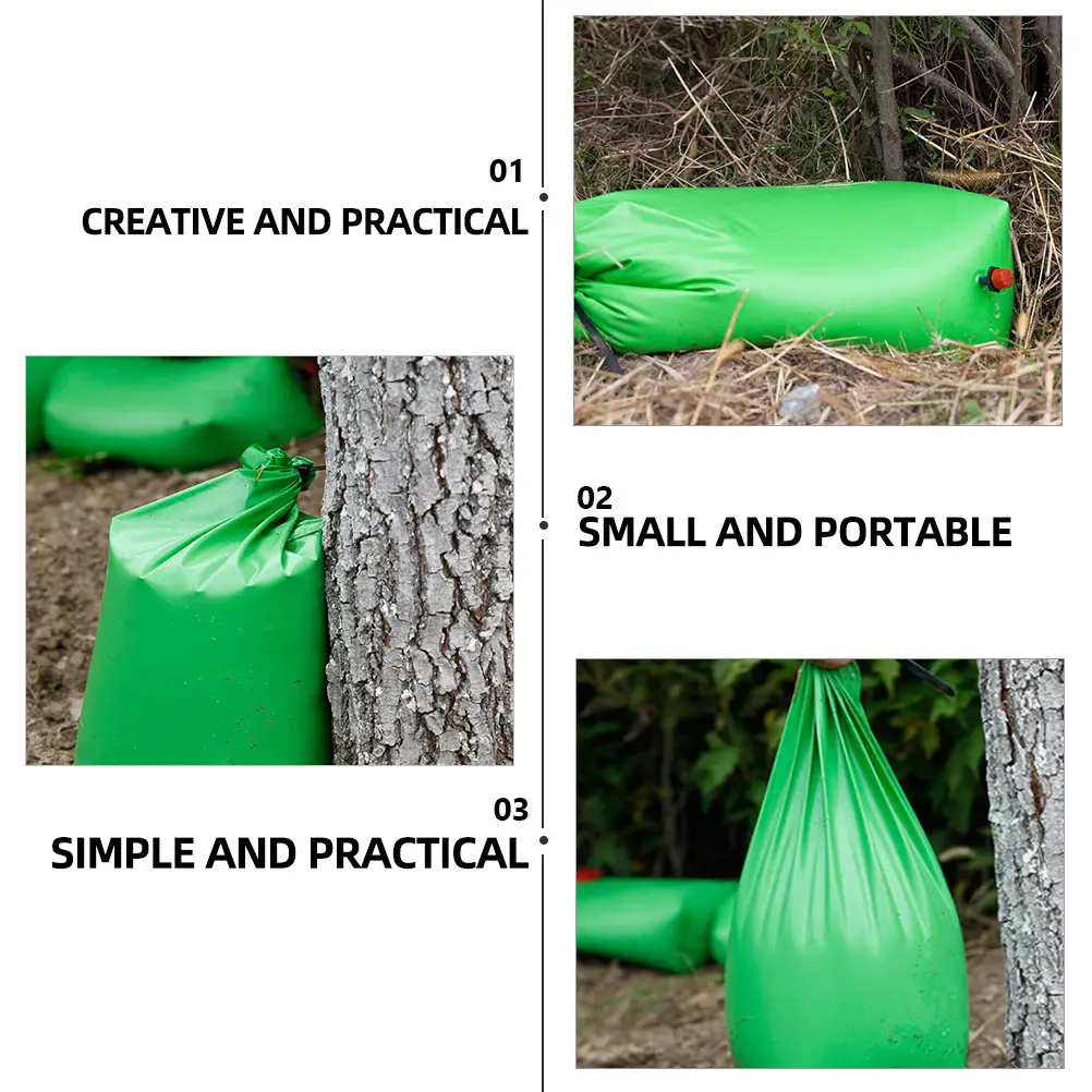 

Drip Irrigation Water Pouch Tree Watering Bag Water Saving Irrigation Bag Drip Irrigator trees Drip irrigation bags Garden tool