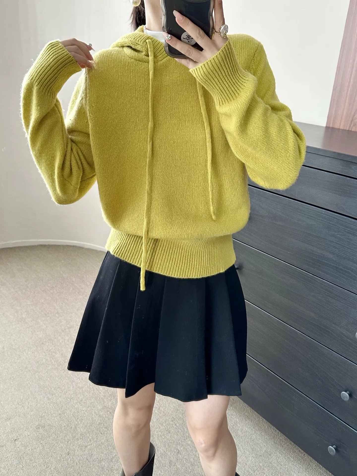 2025 Women's Clothing Loose hooded pullover1020