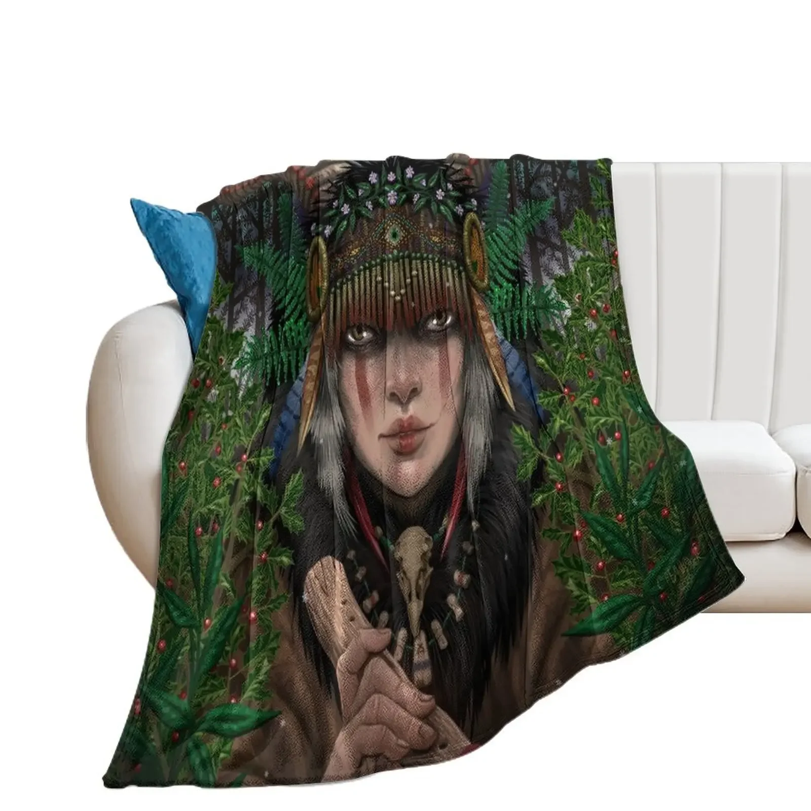 

A Song For The Skydancers Throw Blanket Weighted Decorative Beds Bed Blankets