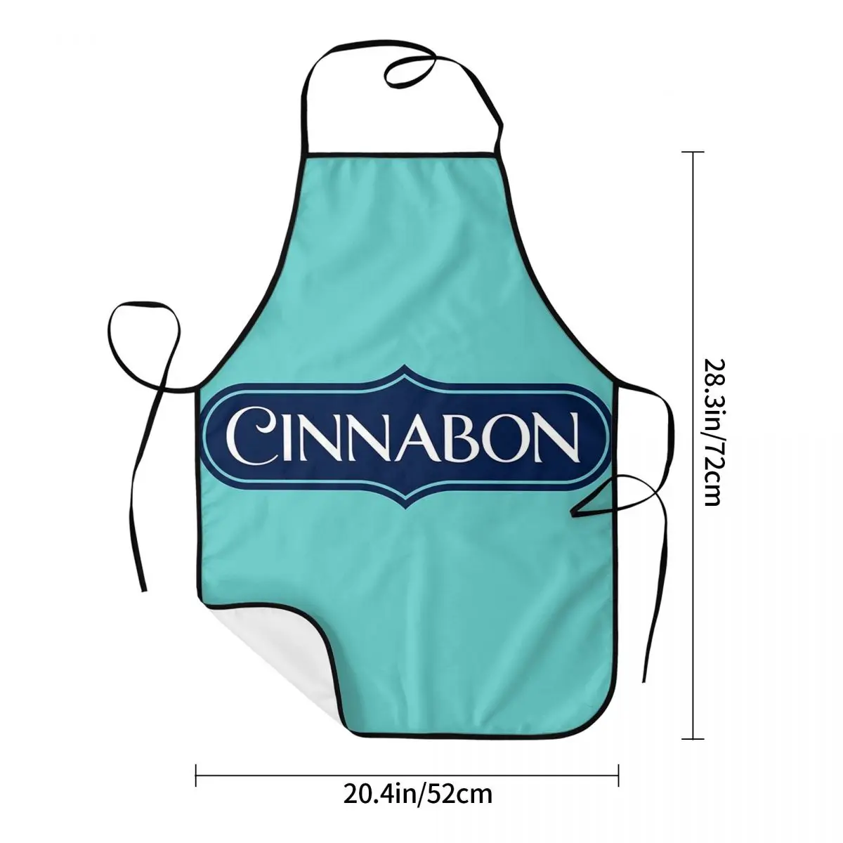 Cinnabon Resto 1 Aprons Chef Cooking Baking Tablier Sleeveless Bib Kitchen Cleaning Pinafore for Women Men Gardening