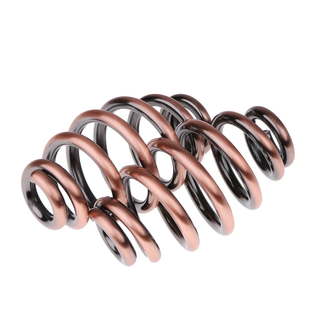 Universal Solo Seat Springs Bronze Motorcycle Cushion Parts for Bobber Chopper Custom Accessories Soft Ride