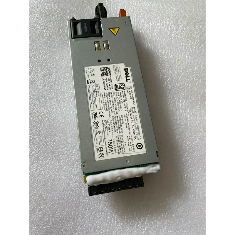 for Dell 750W Server Power Supply 12V 60A 80 Plus Gold Certified Efficiency Replacement PSU Module