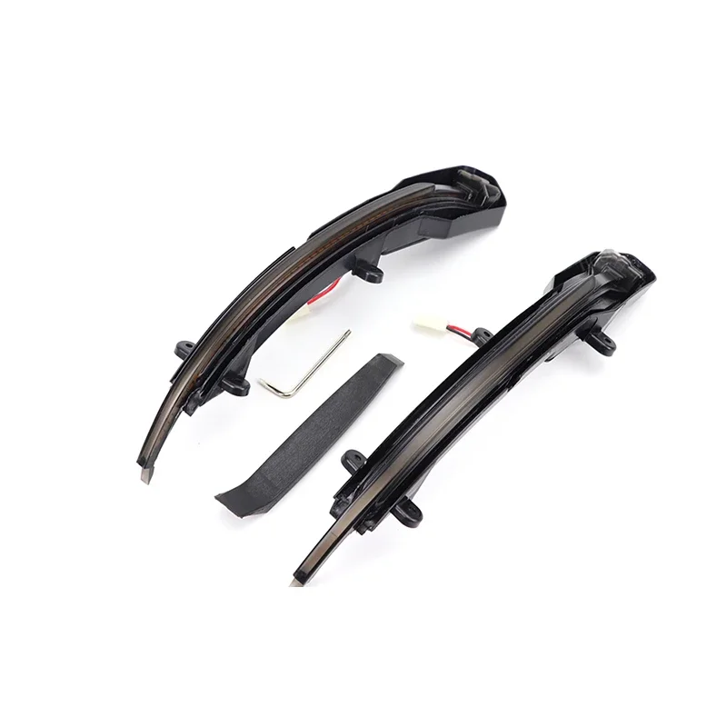 2x Dynamic Blinker LED Turn Signal Light Indicator Side Mirror Lamp For Audi Q5 SQ5 8R 2008-17, Q7 SQ7 4L facelift 2010-2015