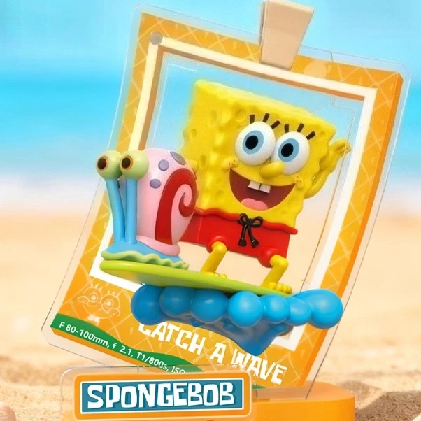 Spongebob SquarePants Journey Moments Series Blind Box Cartoon Fun Cute Trendy Decorative Items Official Genuine Birthday Gifts