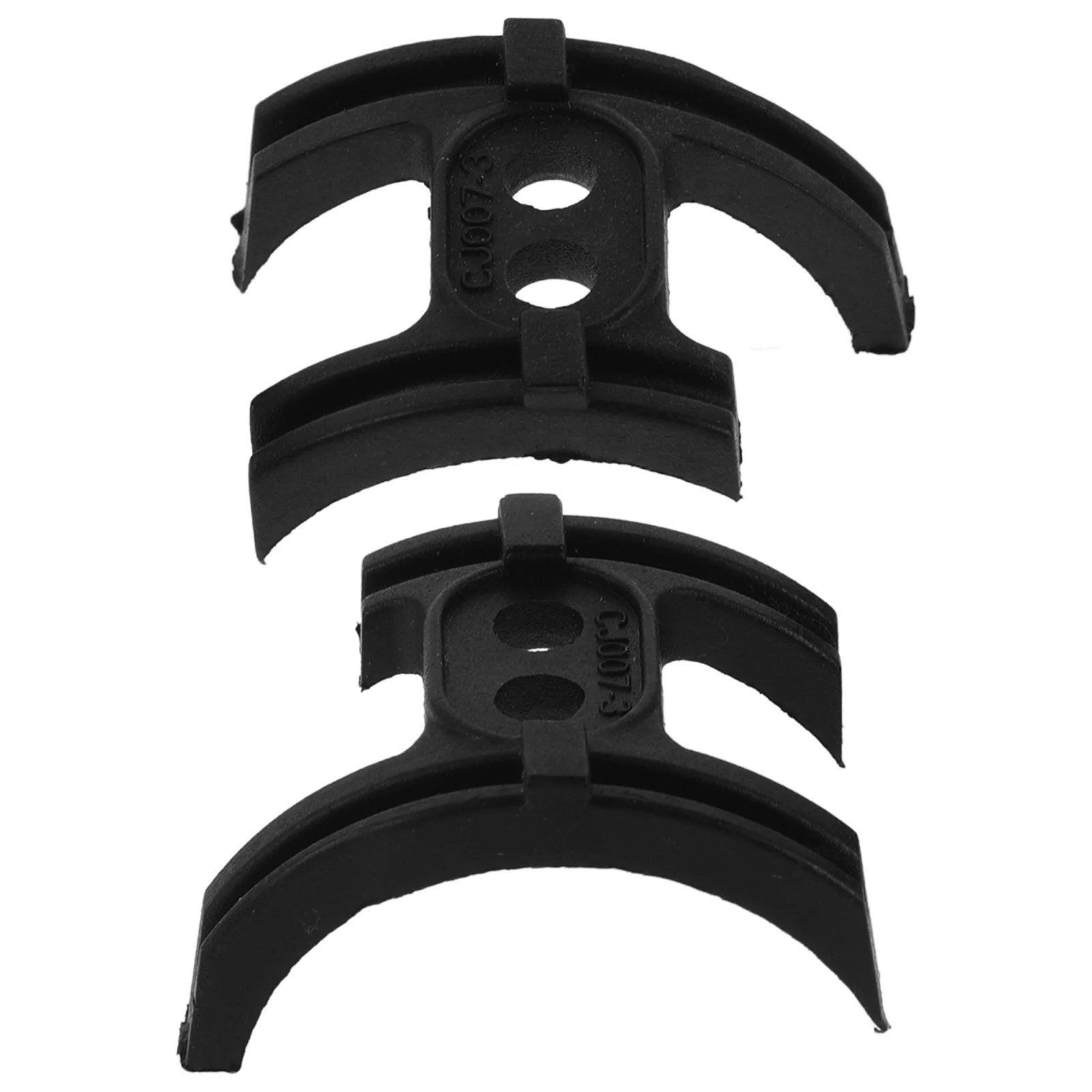 

2Pcs Bike Frame Cable Guide Bottom Bracket Shifter Cover Brake Resin Low Friction Dual Hole Fixed Gear