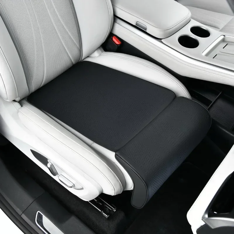 Car Seat Cushion with Leg Support Universal Protection Cover For Sedan with Extension Leg Rest Padding Relieve Fatigue