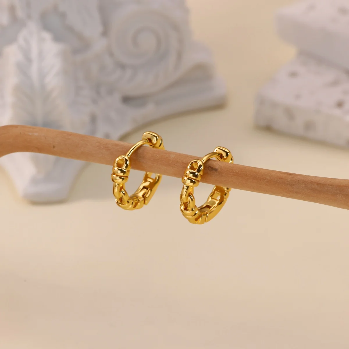 شحن مجاني خمر هوب أقراط للنساء الفولاذ المقاوم للصدأ ثقب القرط 2025 موضة جديدة مجوهرات الزفاف