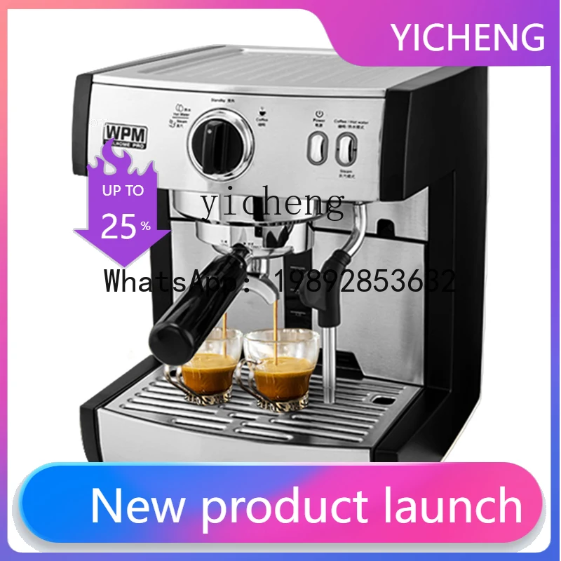 

KFJ Professional Coffee Machine Italian Vapor Lift Pump Pressure Full & Semi Automatic Home Use and Commercial Use