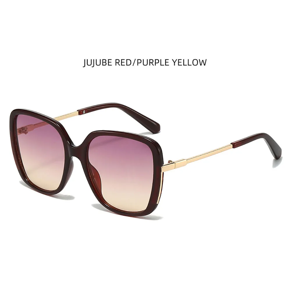 Square Sunglasses Uv400 Luxury Designer Shades Womens Fashion Sunglasses Comfortable Uv400 Sunglasses For Stage Performance