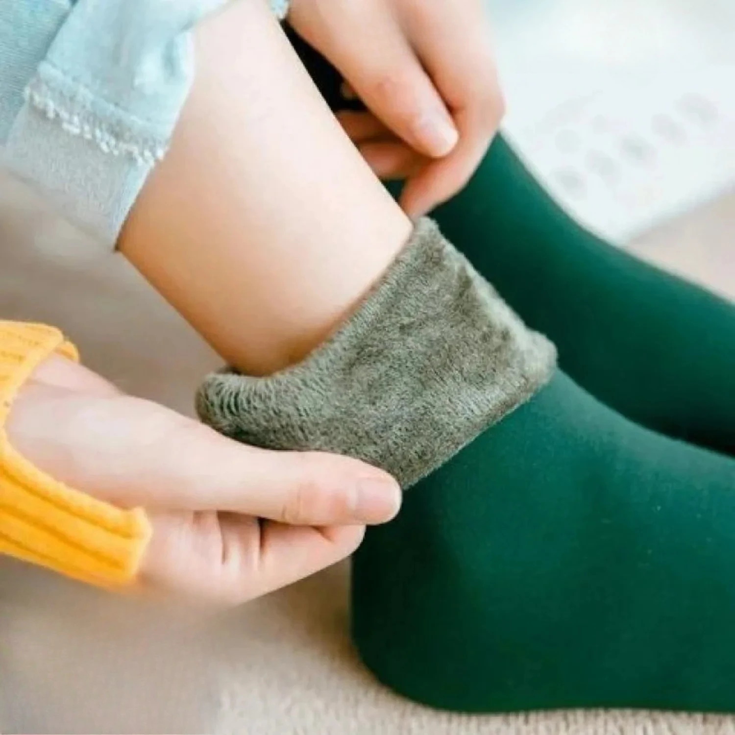 5 пар/ Зимние теплые однотонны – обзор и цена Thermal Sock Wool