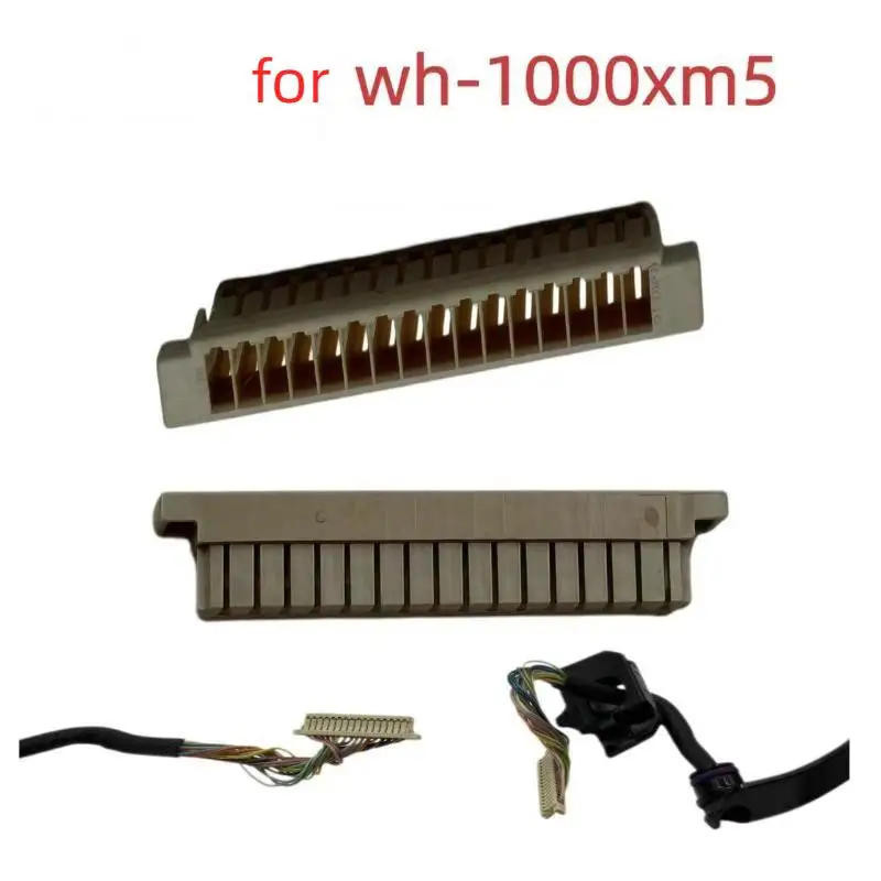 Headphone Cable Connectors Shell For XM5 Headsets Restores Broken Hinge And Rotating Arm With Smooth Open Close
