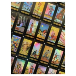 A.E. Waite Tarot card deck for beginners，78 beautiful group cards, exquisite production, retro picture, with guidelines.