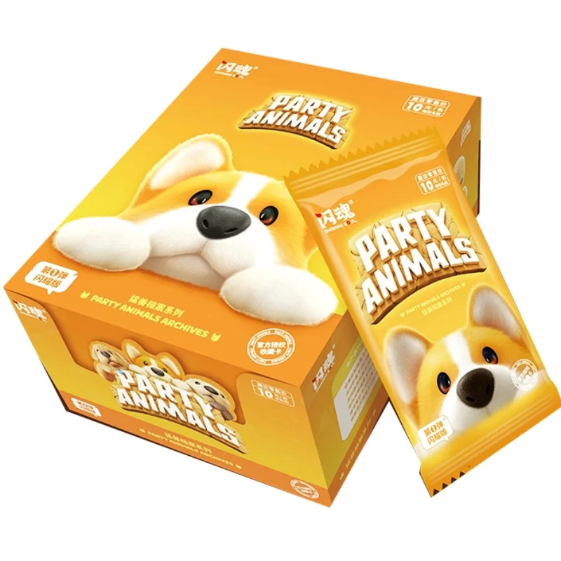 بطاقة حفلة الوحش الأصلية سلسلة أرشيف الوحش مجموعة الألعاب بطاقة محيط كرتوني لعبة أطفال هدية العيد #6