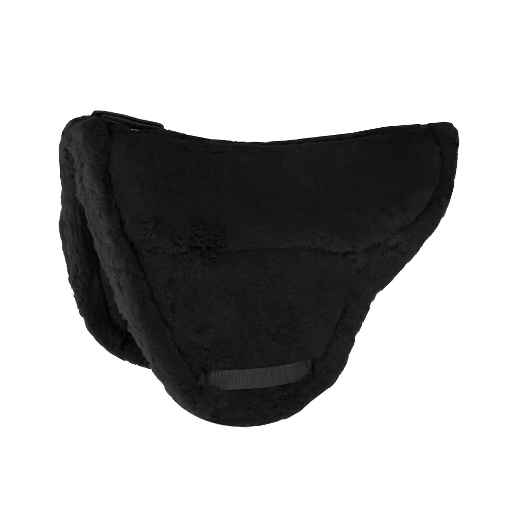 Comfort Sheepskin Horse Saddle Pad Endurance Riding Matching Pad Set